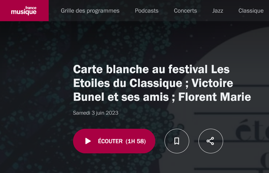 Live de France Musique, Clément Rochefort